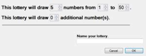 is it better to choose your own lottery numbers